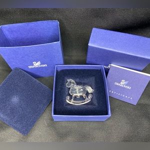 Swarovski rocking horse